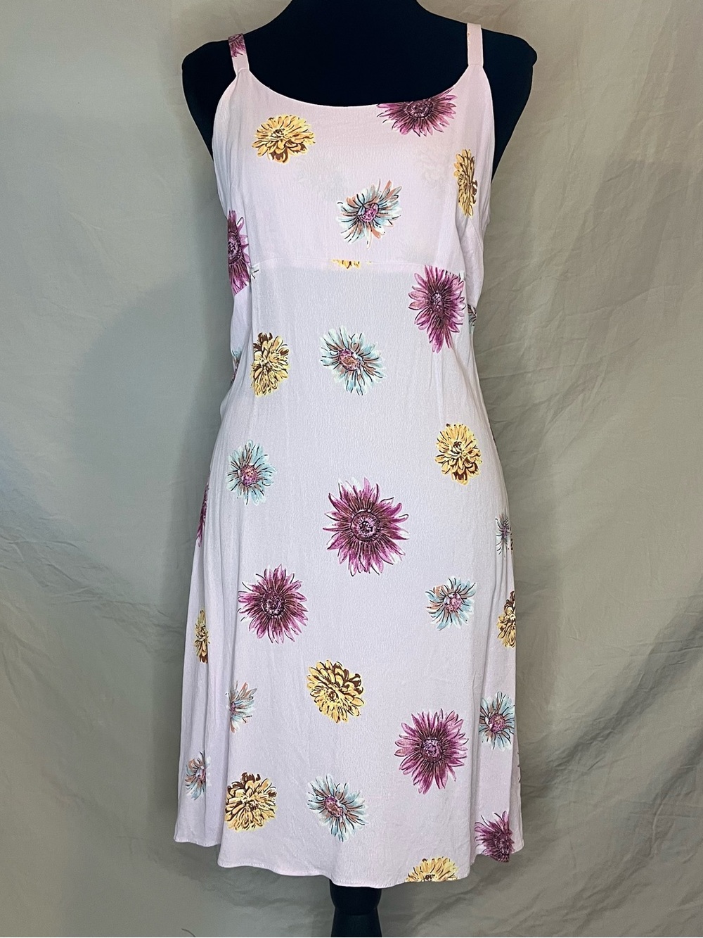 Floral Spaghetti-Strap Midi Dress in